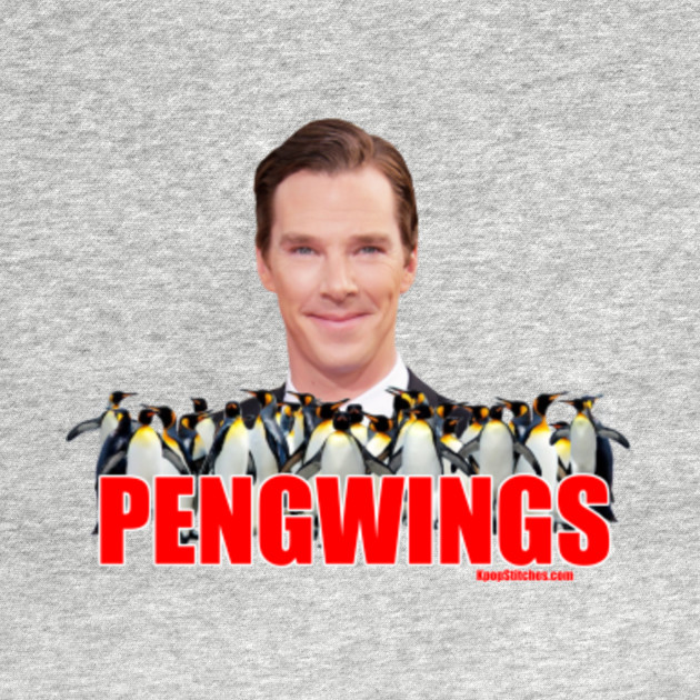 PENGWING Benedict Cumberbatch Penguins - Benedict Cumberbatch - T-Shirt